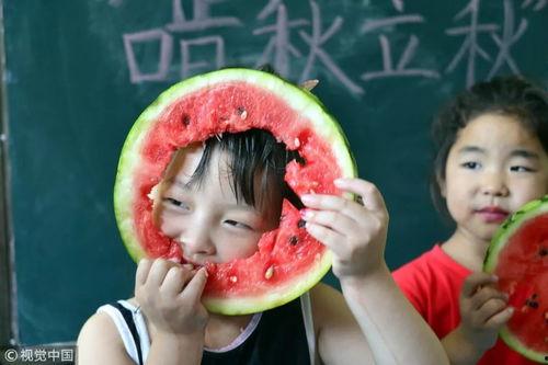 今日立秋吃瓜了没有,您吃瓜了吗？